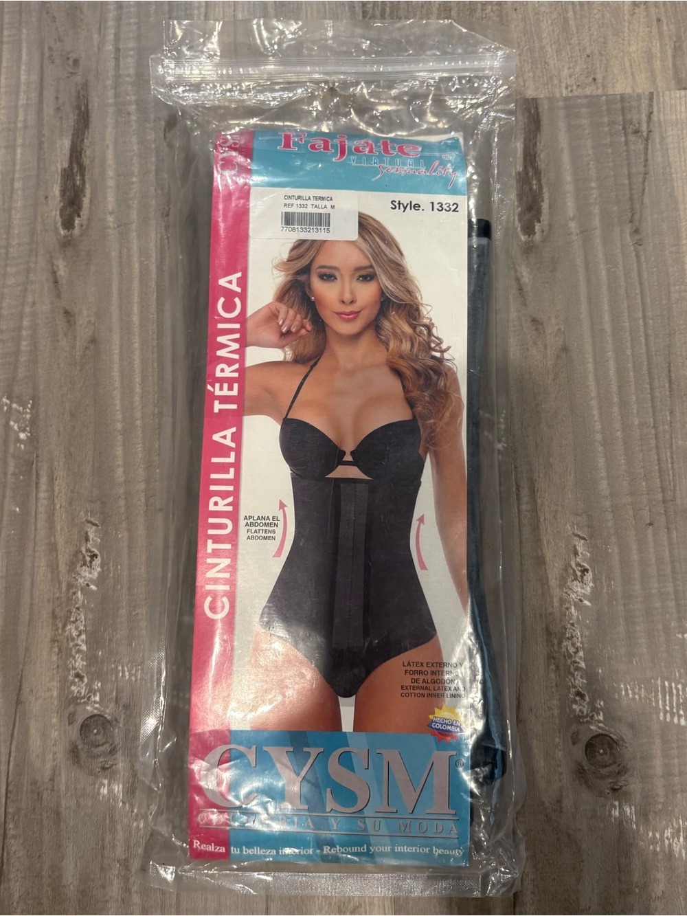 CYSM Shapers Slimming Strapless Thermal Body Shaper Waist Trainer Style 1332